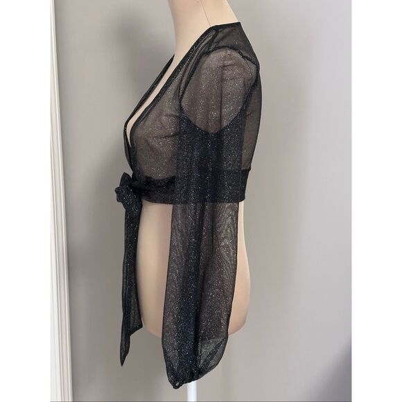 Windsor black mesh glitter jacket - Picture 3 of 14